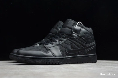 AIR JORDAN QUILTED MID BLACK 1 1010